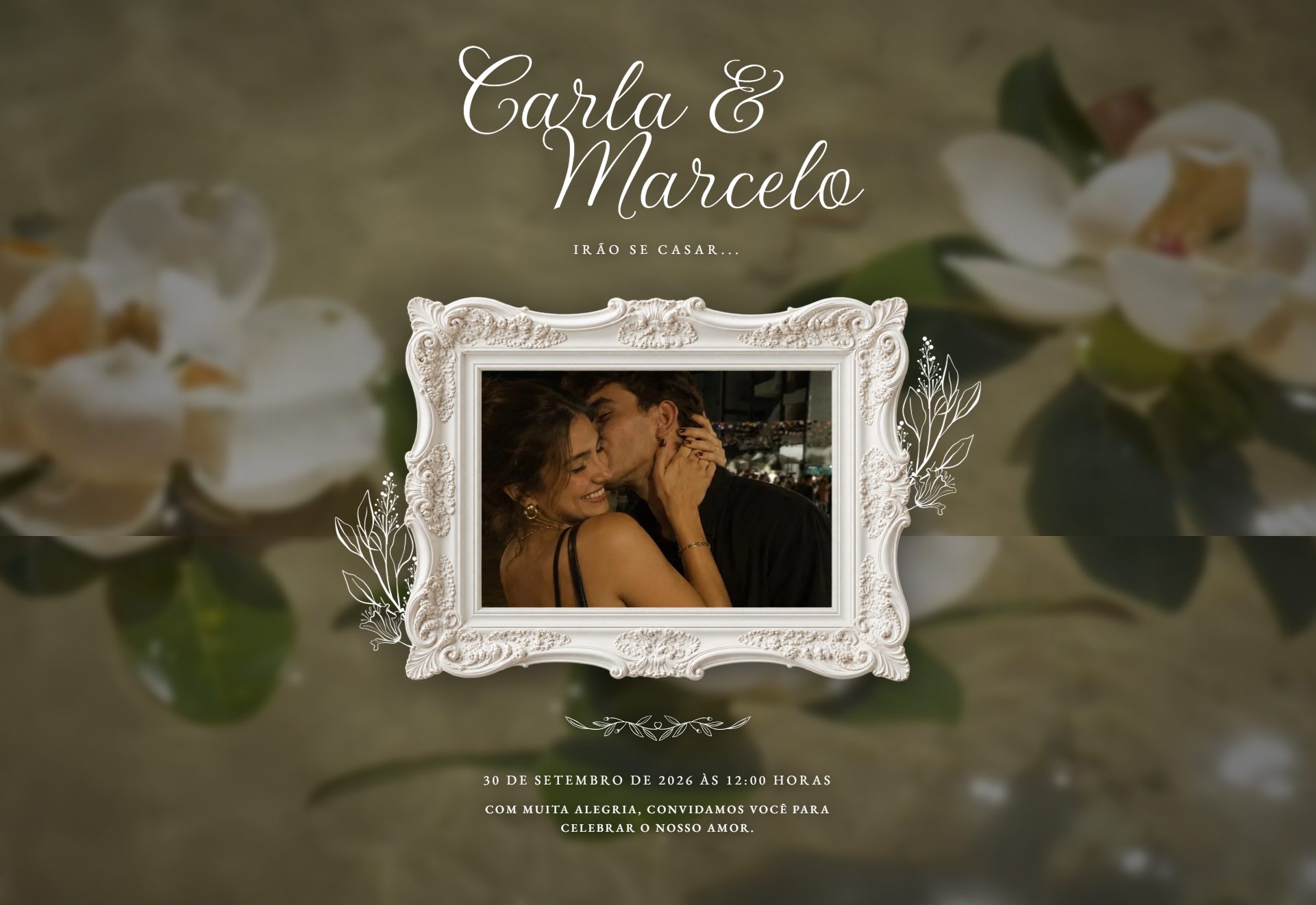 Convite de Casamento
